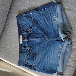 Madewell high-waisted shorts